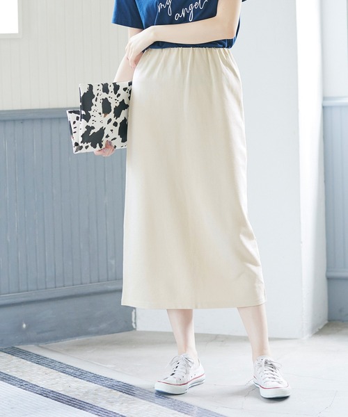セール】OEミニ裏毛イージーIラインスカート（スカート）｜coca（coca