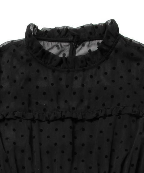 CAROLINA GLASER(カロリナ グレイサー)の「CAROLINA GLASER / ドットワンピース(ワンピース・レディース・ブラック/クリーム・ONE SIZE)」の20枚目の写真