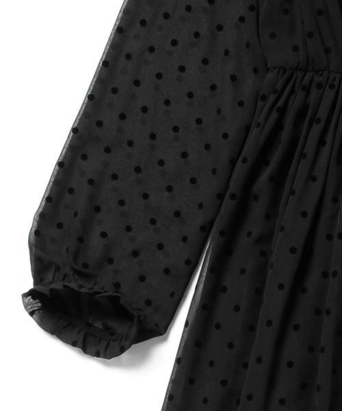 CAROLINA GLASER(カロリナ グレイサー)の「CAROLINA GLASER / ドットワンピース(ワンピース・レディース・ブラック/クリーム・ONE SIZE)」の21枚目の写真