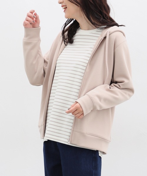 Honeys（ハニーズ）の「きれいめジップパーカー（パーカー）」 - WEAR