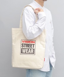 VISION STREET WEAR（ヴィジョンストリートウェア）の「キャンバス 縦型 トートバッグ（トートバッグ・レディース）」