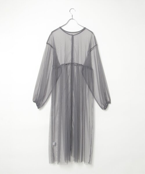 極美品♡ルネ♡ニット×チュールワンピース セール】チュール長袖ワンピース（ワンピース）｜notch.（ノッチ