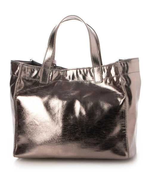 cache cache（カシュ カシュ）の「カシュカシュ cachecache / ソフトメタリックショッパートートS（トートバッグ・レディース・シルバー系その他/シルバー/ゴールド系その他・FREE）」の20枚目の写真