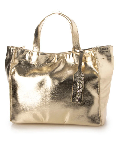 cache cache（カシュ カシュ）の「カシュカシュ cachecache / ソフトメタリックショッパートートS（トートバッグ・レディース・シルバー系その他/シルバー/ゴールド系その他・FREE）」の16枚目の写真