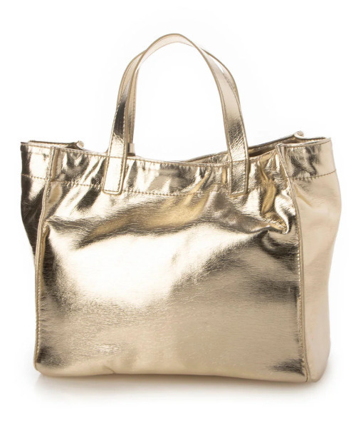 cache cache（カシュ カシュ）の「カシュカシュ cachecache / ソフトメタリックショッパートートS（トートバッグ・レディース・シルバー系その他/シルバー/ゴールド系その他・FREE）」の15枚目の写真