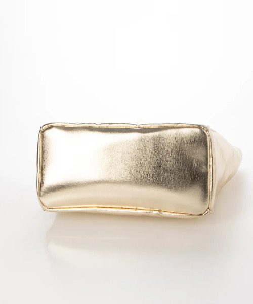 cache cache（カシュ カシュ）の「カシュカシュ cachecache / ソフトメタリックショッパートートS（トートバッグ・レディース・シルバー系その他/シルバー/ゴールド系その他・FREE）」の14枚目の写真