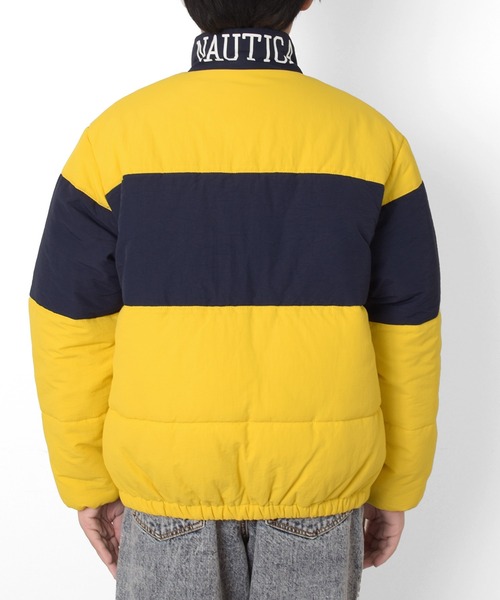 GLAZOS（グラソス）の「【NAUTICA】中綿ブルゾン（ブルゾン・キッズ・ブラック/エンジ/ネイビー/イエロー・LL/M/L）」の7枚目の写真