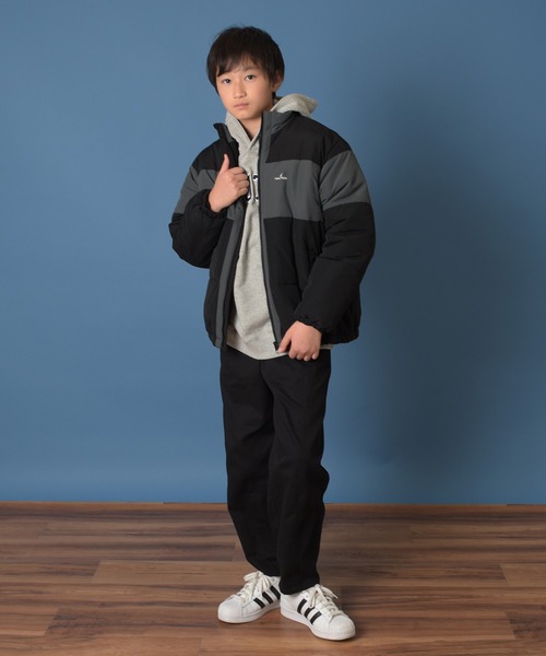 GLAZOS（グラソス）の「【NAUTICA】中綿ブルゾン（ブルゾン・キッズ・ブラック/エンジ/ネイビー/イエロー・LL/M/L）」の22枚目の写真