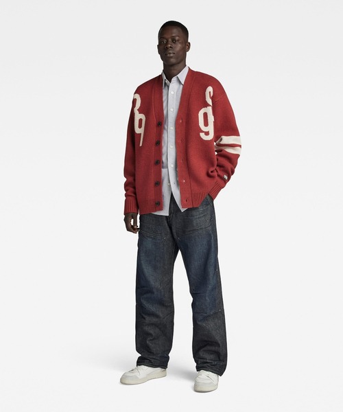 G-STAR（ジースター）の「CARPENTER 3D LOOSE JEANS/カーペンタージーンズ/ダブルニーワイドデニム（デニムパンツ・メンズ・ダークインディゴブルー・30/30/31/30/29/30/34/30/33/30/28/30/32/30/27/30/29/32/31/32/33/32/28/32/30/32/32/32/34/32）」の11枚目の写真