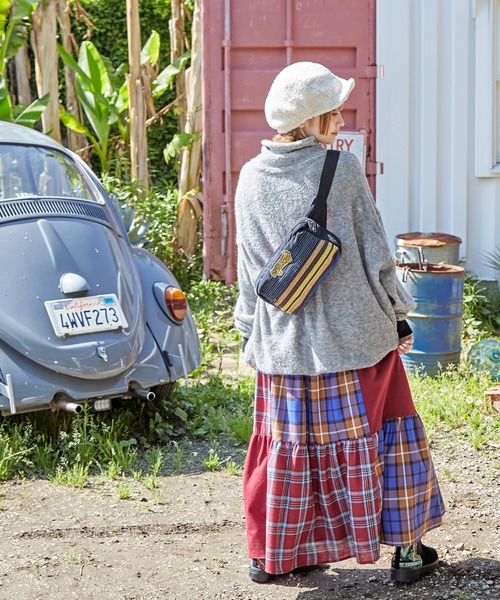 チャイハネ（チャイハネ）の「【チャイハネ】プラムボアキャスケット（キャスケット・レディース・ブラウン/グリーン/ホワイト/ブラック/キャメル・FREE）」の15枚目の写真