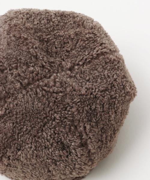 チャイハネ（チャイハネ）の「【チャイハネ】プラムボアキャスケット（キャスケット・レディース・ブラウン/グリーン/ホワイト/ブラック/キャメル・FREE）」の16枚目の写真