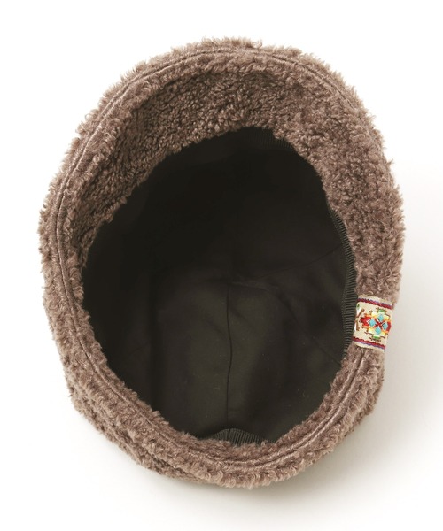 チャイハネ（チャイハネ）の「【チャイハネ】プラムボアキャスケット（キャスケット・レディース・ブラウン/グリーン/ホワイト/ブラック/キャメル・FREE）」の18枚目の写真