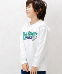 裏起毛 バックプリントオーバーサイズ トレーナー