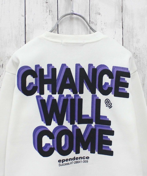 ZI-ON（ジーオン）の「裏起毛 バックプリントオーバーサイズ トレーナー（スウェット・キッズ・グレイッシュベージュ/ホワイト系その他/杢グレー/ネイビー/オフホワイト/ヘザーチャコール/ブラック系その他/キャメル/グレー系その他/ダークグリーン/ブラック系その他3/ベージュ/チャコールグレー/ベージュ系その他/ブラック系その他2/ブラック・110cm/120cm/130cm/140cm/150cm/160cm）」の18枚目の写真