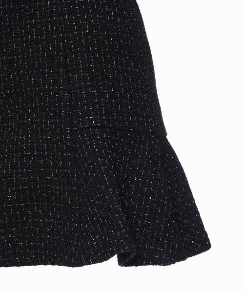 Riu（リウ）の「Mix tweed short skirt（スカート・レディース・ホワイト/ブラック・FREE）」の10枚目の写真