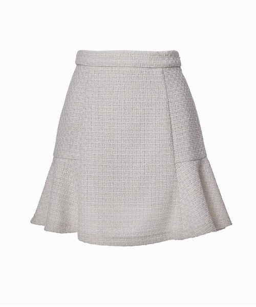 Riu（リウ）の「Mix tweed short skirt（スカート・レディース・ホワイト/ブラック・FREE）」の11枚目の写真