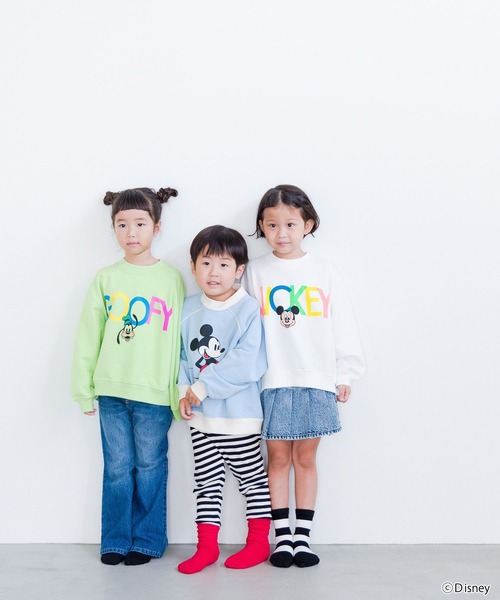 LOWRYS FARM（ローリーズファーム）の「Ｍｉｃｋｅｙアソートウラケ　 981322（スウェット・キッズ・ホワイト/グリーン/グレー・110cm/120cm/150cm/130cm/140cm/110）」の18枚目の写真