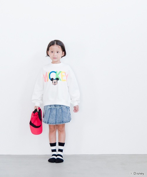 LOWRYS FARM（ローリーズファーム）の「Ｍｉｃｋｅｙアソートウラケ　 981322（スウェット・キッズ・ホワイト/グリーン/グレー・110cm/120cm/150cm/130cm/140cm/110）」の20枚目の写真