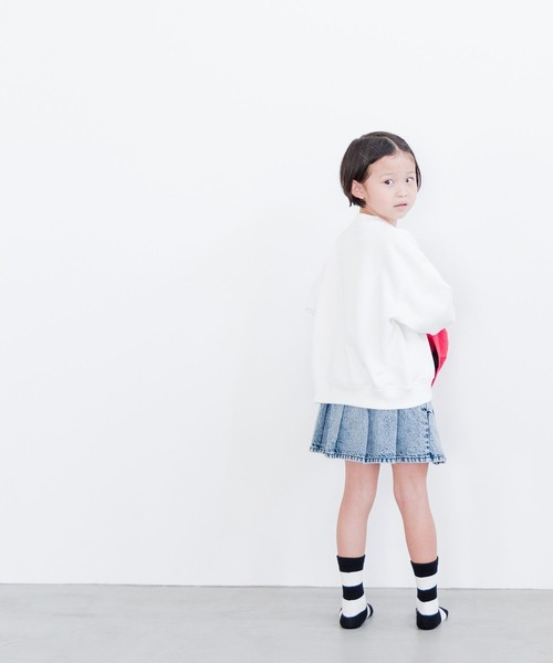 LOWRYS FARM（ローリーズファーム）の「Ｍｉｃｋｅｙアソートウラケ　 981322（スウェット・キッズ・ホワイト/グリーン/グレー・110cm/120cm/150cm/130cm/140cm/110）」の22枚目の写真