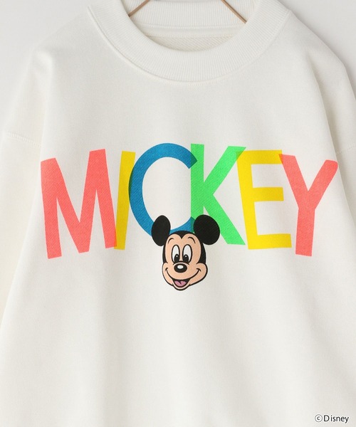 LOWRYS FARM（ローリーズファーム）の「Ｍｉｃｋｅｙアソートウラケ　 981322（スウェット・キッズ・ホワイト/グリーン/グレー・110cm/120cm/150cm/130cm/140cm/110）」の16枚目の写真