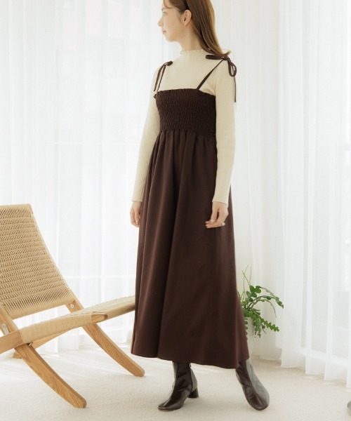 flower（フラワー）の「ノーブルリブニット2（ニット/セーター・レディース・アイボリー/ベージュ・FREE）」の14枚目の写真