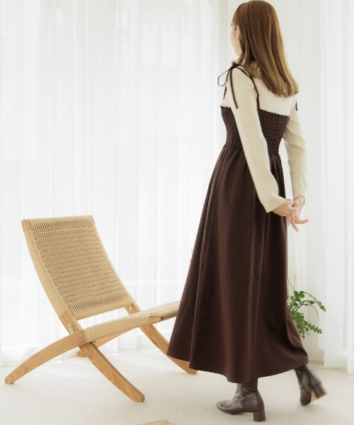 flower（フラワー）の「ノーブルリブニット2（ニット/セーター・レディース・アイボリー/ベージュ・FREE）」の16枚目の写真