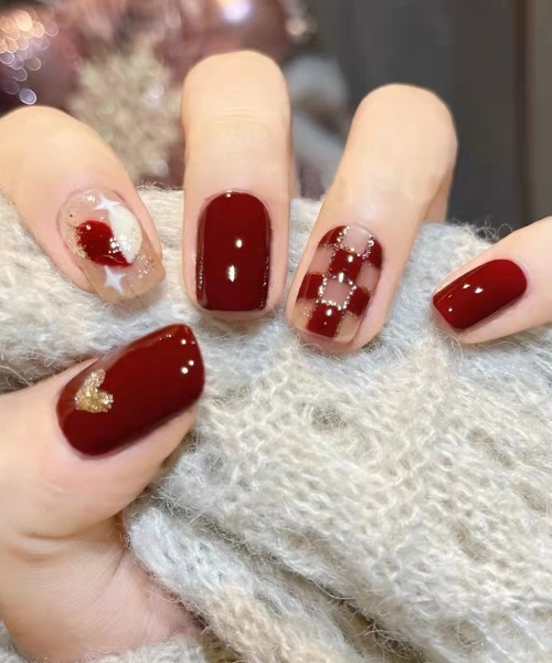 Doux Belle（ドゥーベル）の「ジェルネイルチップ（ネイルシール/ネイルチップ・レディース・A/G/C/I/E/H/B/F/D/J/K/L・FREE）」の2枚目の写真