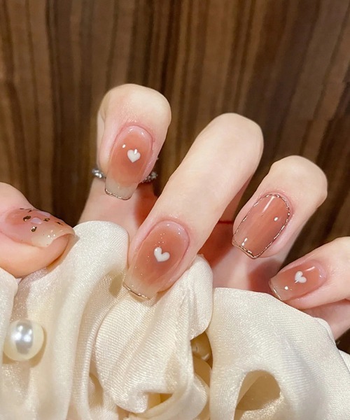 Doux Belle（ドゥーベル）の「ジェルネイルチップ（ネイルシール/ネイルチップ・レディース・A/G/C/I/E/H/B/F/D/J/K/L・FREE）」の5枚目の写真