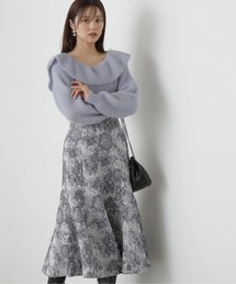 PROPORTION BODY DRESSING | ハーフマーメイドジャガードスカート / 1214120101(スカート)