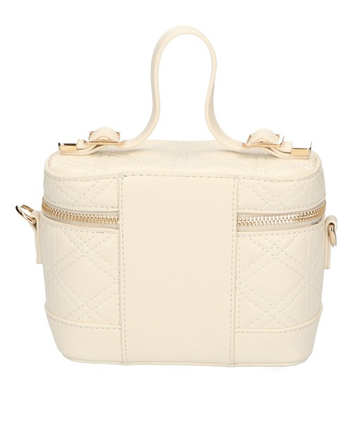 MISCH MASCH（ミッシュマッシュ）の「キルティングミニバッグ/MM358003（ショルダーバッグ・レディース・アイボリー/ブラック/ブルー/ピンク・ﾌﾘ-）」の14枚目の写真