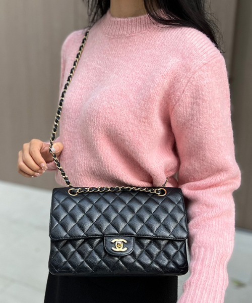 ショート丈カラーニット（ニット/セーター）｜MODE ROBE（モードローブ）