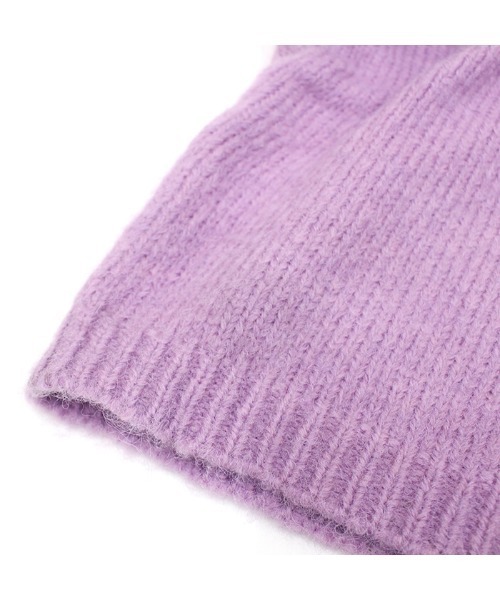 ショート丈カラーニット（ニット/セーター）｜MODE ROBE（モードローブ）