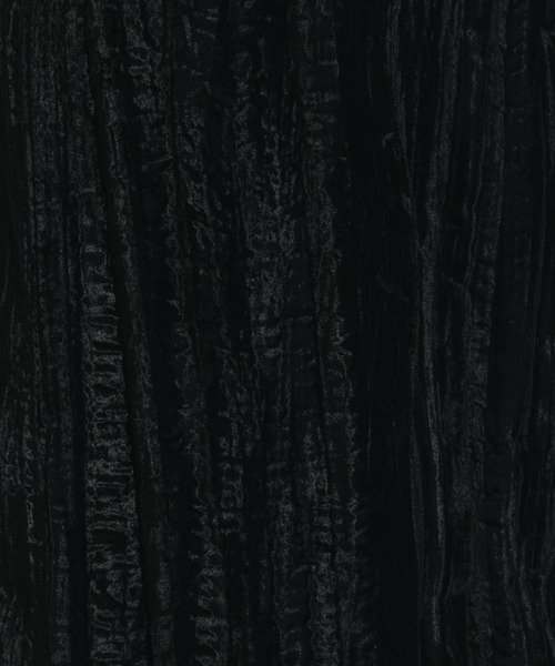 casane（カサネ）の「クラッシュベロアスカート（スカート・レディース・ブラック/グレー・FREE）」の14枚目の写真