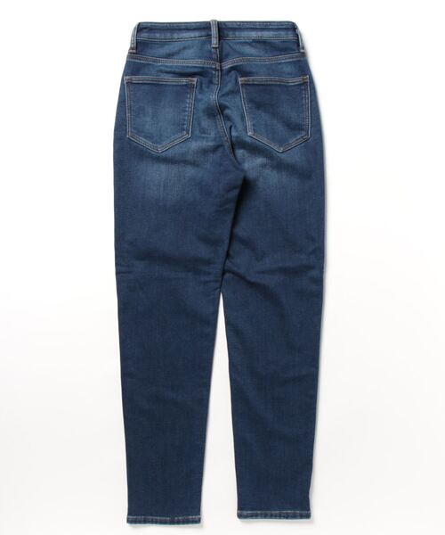 BACK NUMBER(バックナンバー)の「【BACK NUMBER】【エクストラサーモ】デニムテーパードパンツ(デニムパンツ・レディース・ダークインディゴブルー/ブラック・S/L/XS/M)」の3枚目の写真