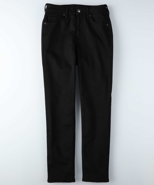BACK NUMBER(バックナンバー)の「【BACK NUMBER】【エクストラサーモ】デニムテーパードパンツ(デニムパンツ・レディース・ダークインディゴブルー/ブラック・S/L/XS/M)」の10枚目の写真