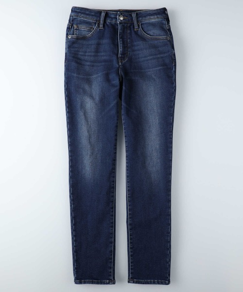 BACK NUMBER(バックナンバー)の「【BACK NUMBER】【エクストラサーモ】デニムテーパードパンツ(デニムパンツ・レディース・ダークインディゴブルー/ブラック・S/L/XS/M)」の11枚目の写真