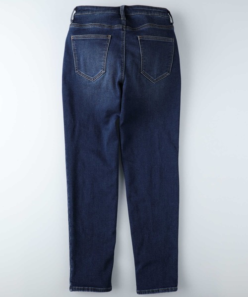 BACK NUMBER(バックナンバー)の「【BACK NUMBER】【エクストラサーモ】デニムテーパードパンツ(デニムパンツ・レディース・ダークインディゴブルー/ブラック・S/L/XS/M)」の12枚目の写真