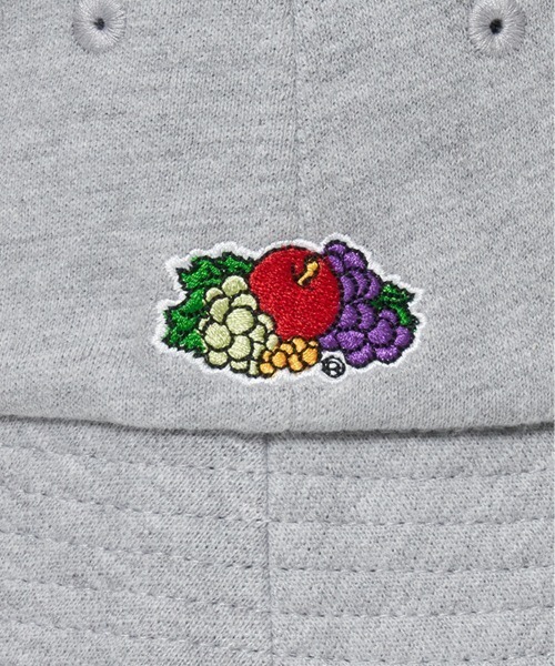 Design Tshirts Store graniph(デザイン ティーシャツ ストア グラニフ)の「FRUIT OF THE LOOM× graniph Rolling Pandas SWEAT BUCKET H(ハット・メンズ・グレー・FREE)」の6枚目の写真