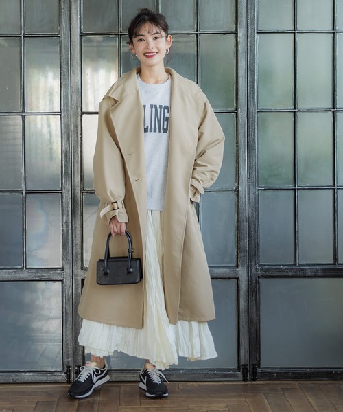 coca(coca)(コカ)の「【WEB限定セール】デタッチャブルトレンチコート(トレンチコート・レディース・ベージュ・M/L)」の5枚目の写真