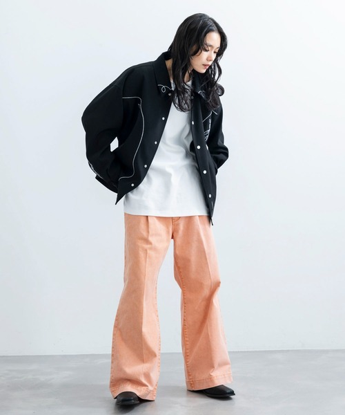 JUNRED（ジュンレッド）の「セットアップ対応可能 / ウエスタンブルゾン（ブルゾン・メンズ・オフホワイト/ブラック系その他2・L/M/S）」の17枚目の写真