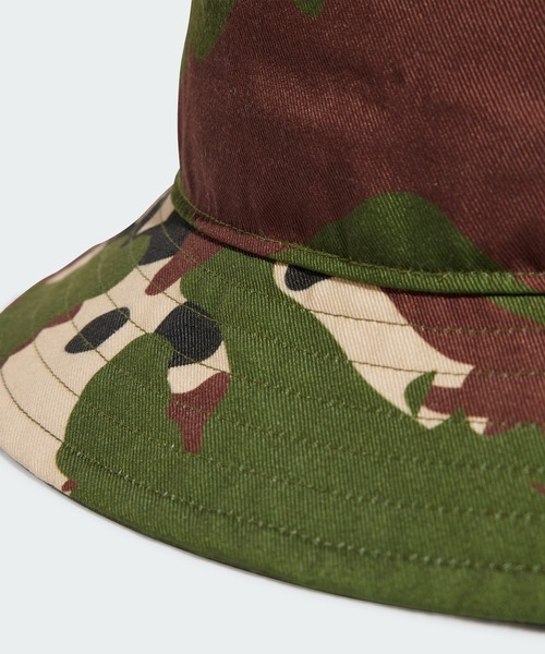 adidas（アディダス）の「カモ バケットハット / アディダスオリジナルス adidas Originals（ハット・メンズ・グリーン・MEDIUM/LARGE/SMALL/X-LARGE）」の4枚目の写真