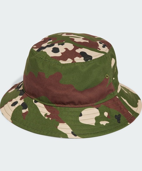 adidas（アディダス）の「カモ バケットハット / アディダスオリジナルス adidas Originals（ハット・メンズ・グリーン・MEDIUM/LARGE/SMALL/X-LARGE）」の2枚目の写真