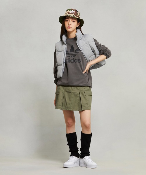 adidas（アディダス）の「カモ バケットハット / アディダスオリジナルス adidas Originals（ハット・メンズ・グリーン・MEDIUM/LARGE/SMALL/X-LARGE）」の7枚目の写真