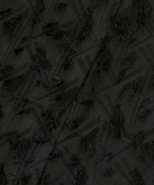 le.coeur blanc(ルクールブラン)の「フェザージャガードギャザースカート(スカート・レディース・ブラック/オフホワイト・38)」の19枚目の写真