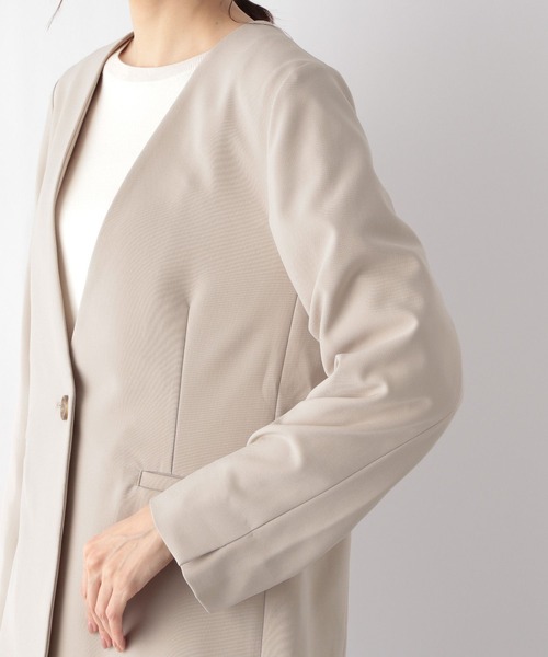 グローバルワーク お手入れラクラクセットアップ ジャケット オテラク EASY CARE CLOTHES 2024秋 女優・吉高由里子が着る