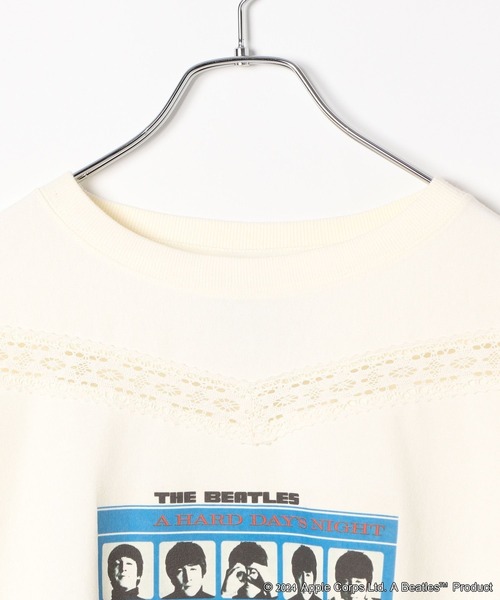 niko and...（ニコアンド）の「【MUSIC】コラボレースロングＴシャツ（Tシャツ/カットソー・レディース・オフホワイト/チャコール/パープル・FREE）」の18枚目の写真