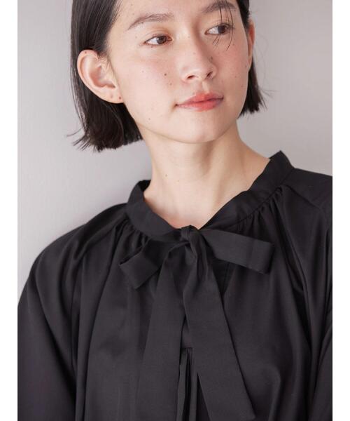AMERICAN HOLIC(アメリカンホリック)の「イージケア2WAYボウタイブラウス(シャツ/ブラウス・レディース・その他5/アイボリー/ブラック・M/L)」の15枚目の写真