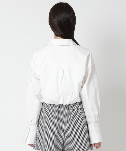 REDYAZEL(レディアゼル)の「ジップ刺繍シャツ(シャツ/ブラウス・レディース・ブルー/ネイビー/オフホワイト・FREE)」の16枚目の写真