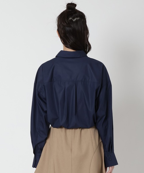 REDYAZEL(レディアゼル)の「ジップ刺繍シャツ(シャツ/ブラウス・レディース・ブルー/ネイビー/オフホワイト・FREE)」の11枚目の写真