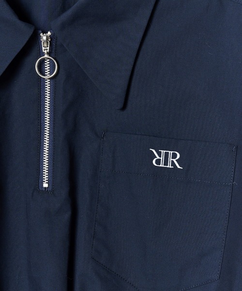 REDYAZEL(レディアゼル)の「ジップ刺繍シャツ(シャツ/ブラウス・レディース・ブルー/ネイビー/オフホワイト・FREE)」の21枚目の写真